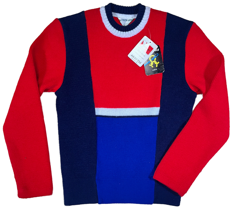 Uusi Taitoneule vintage-villapaita, koko S